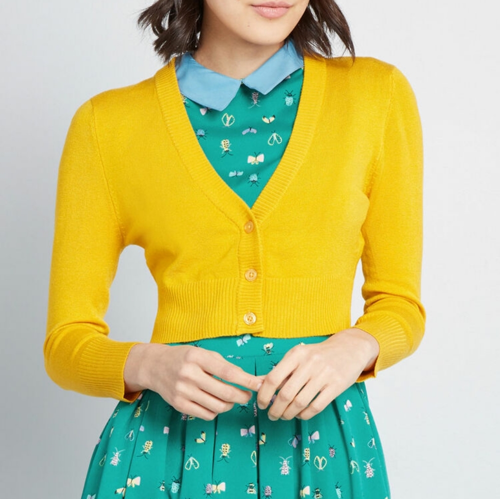 Dream of the Crop Cardigan in Honey